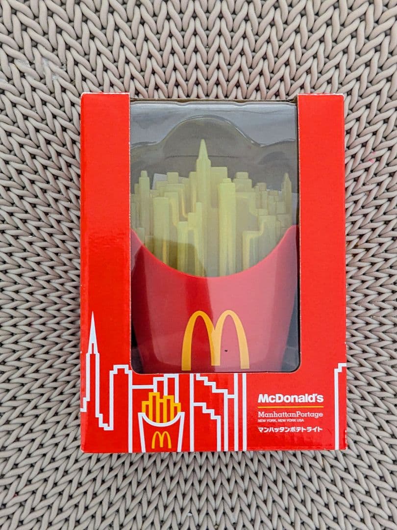 (マクドナルド エヴァンゲリオン)(ベアブリック) (マンハッタンポテトライト)