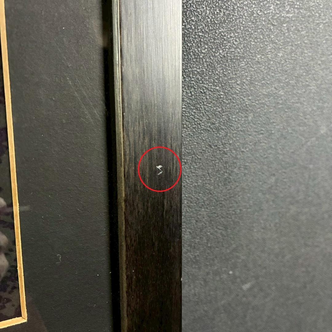 斎藤清「ダックスフント」木版画 直筆サイン・印章有 額縁入り 文化功労者