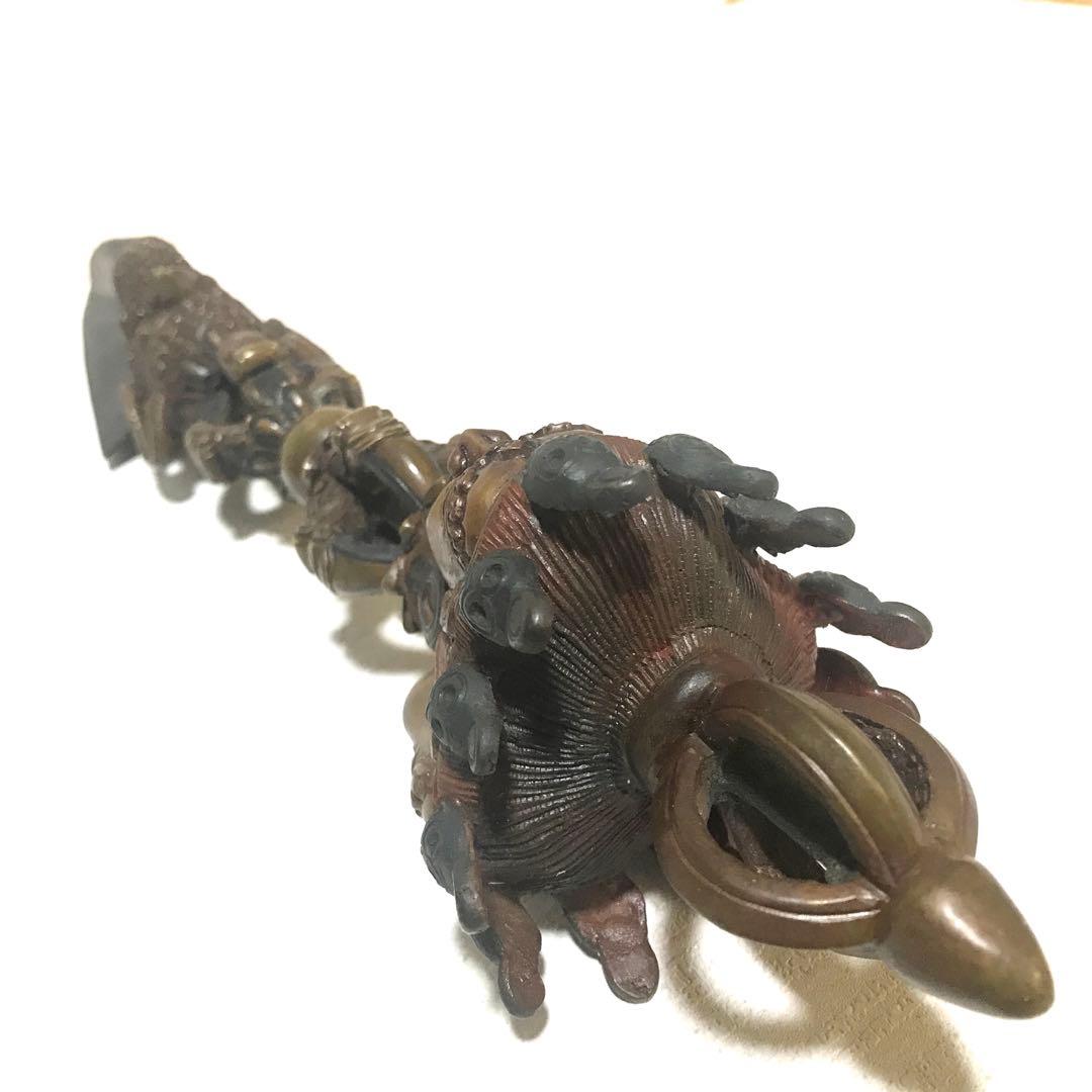 チベット密教　法具　プルパ　ネパール　アンティーク　骨董品