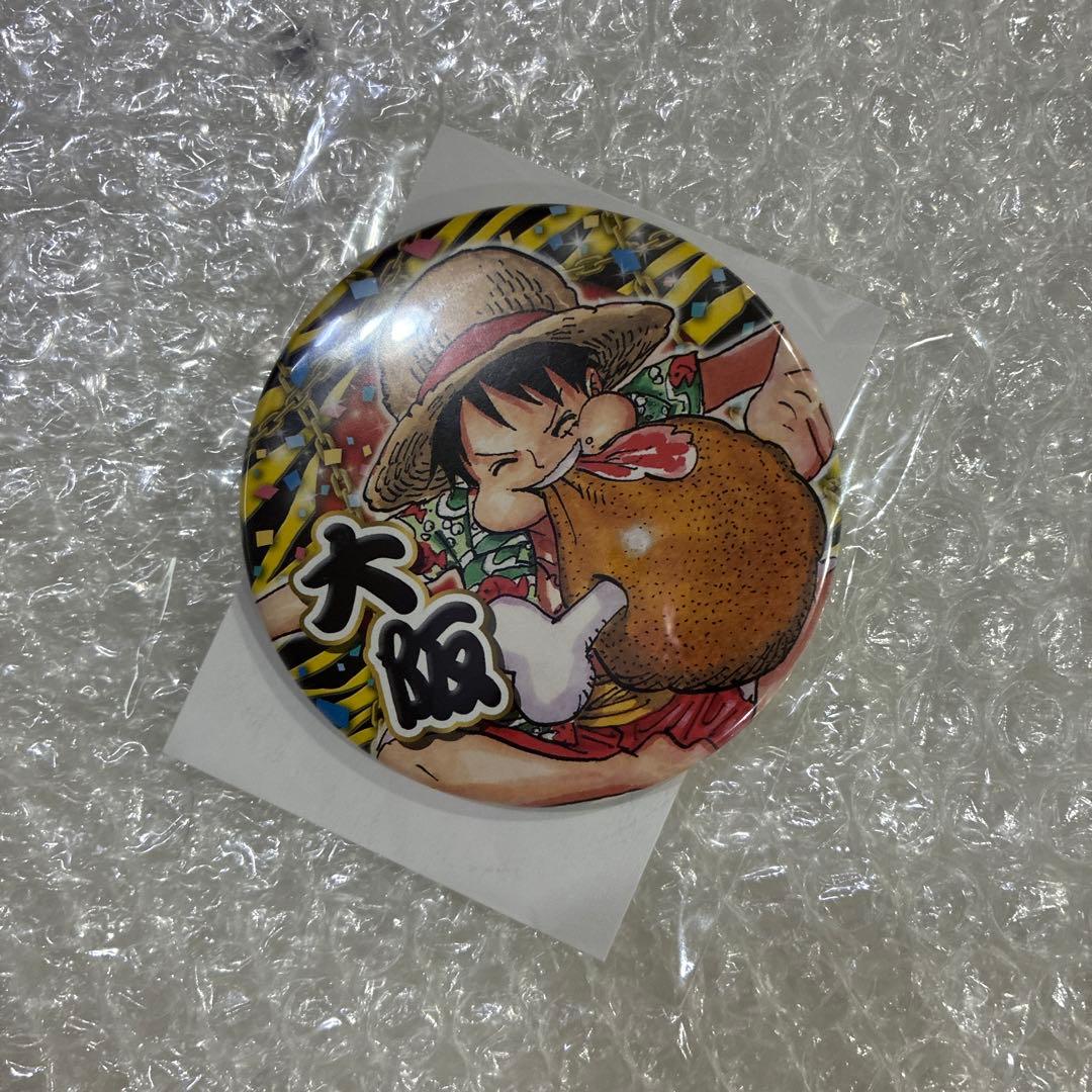 モンキー・D・ルフィ 缶バッジ ワンピース 企画展　大阪会場限定