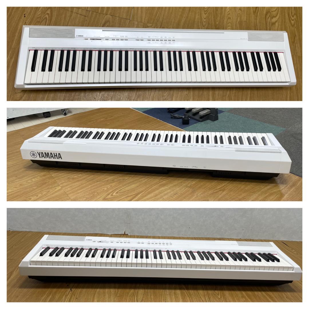 K♢1026 ヤマハ 電子ピアノ P-105WH　収納ケース付き