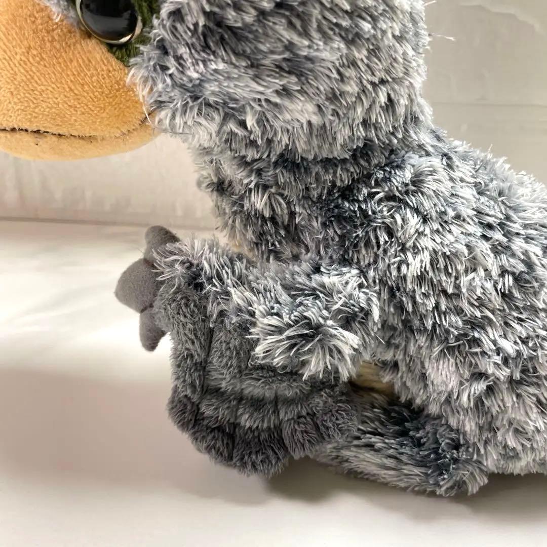 恐竜　トロオドフォルモスス　鳥類　ぬいぐるみ　激レア　グレー　匿名配送