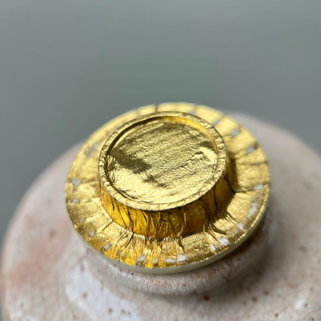 A043萩焼 中村龍和 肩衝茶入 共箱 茶道具