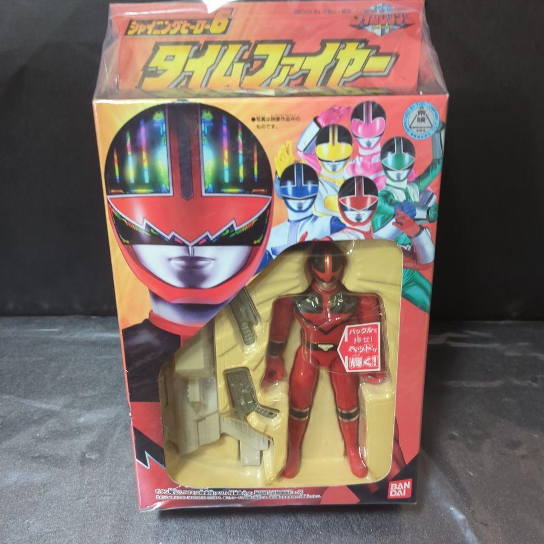 【未開封】未来戦隊タイムレンジャー　シャイニングヒーロ　6体セット