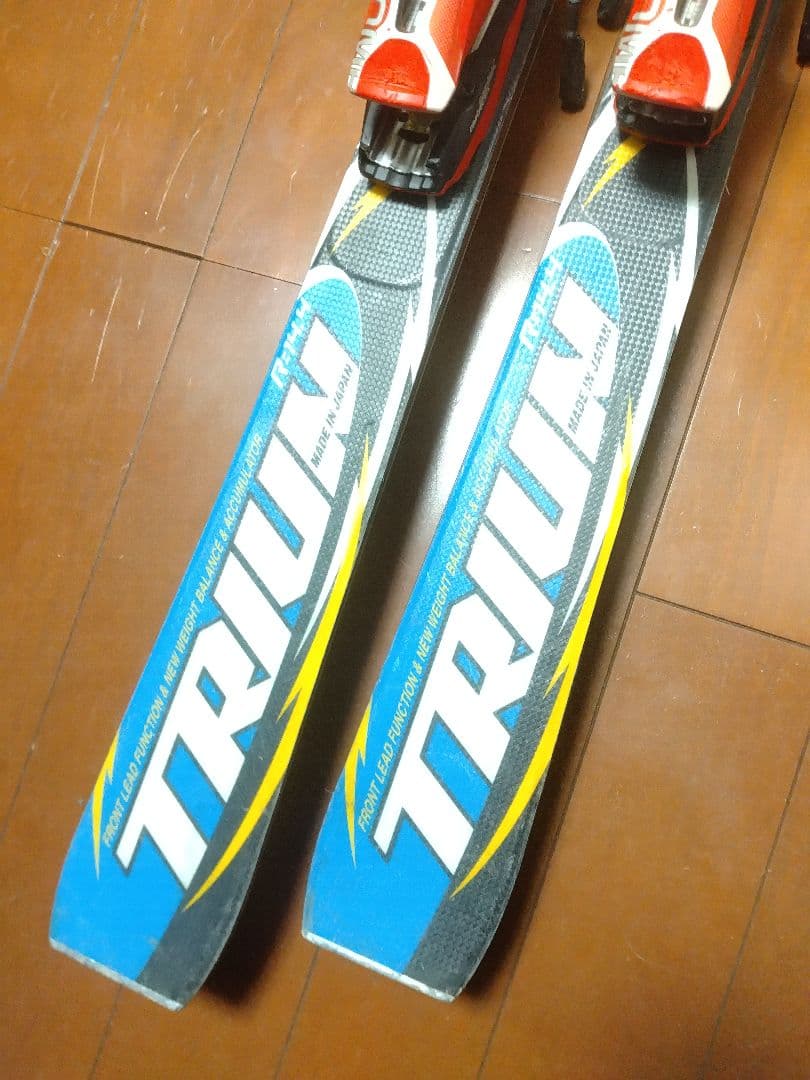 【状態良好☆】150cm　OGASAKAスキー板セット♪　送料無料！