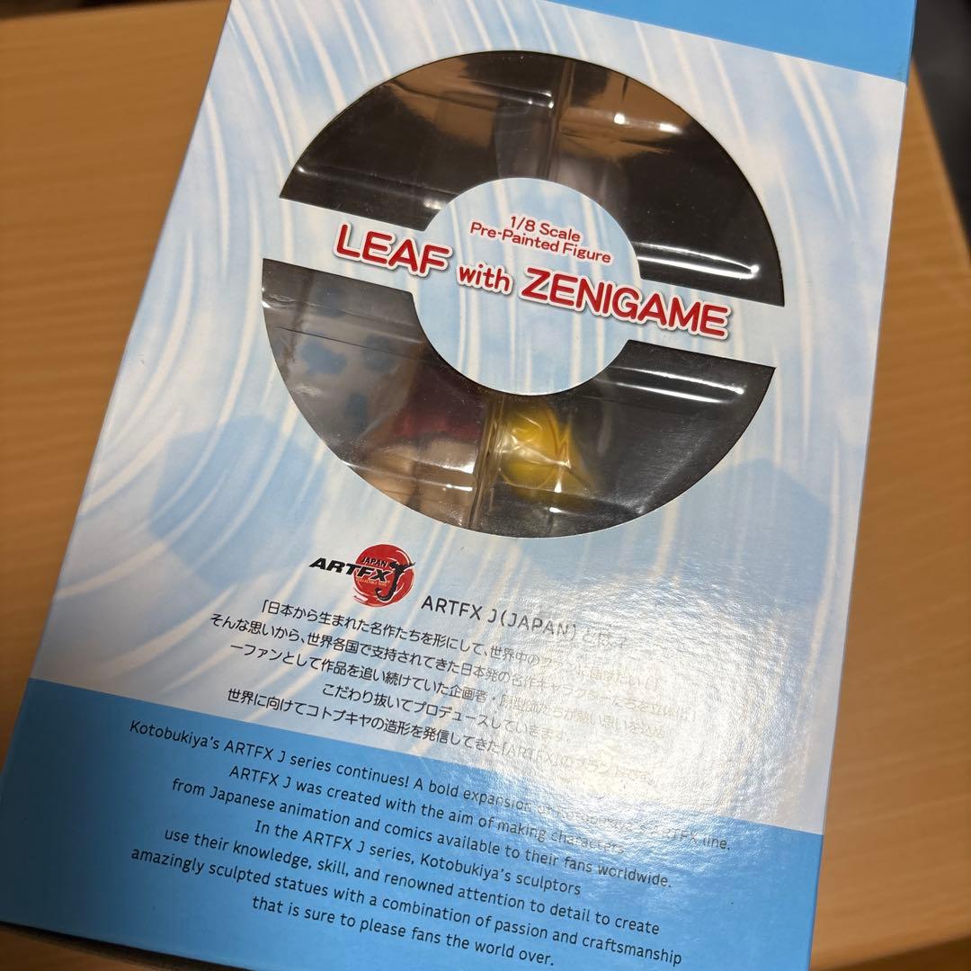 ポケモン リーフwithゼニガメ1/8スケールPVC製塗装済み完成品フィギュア