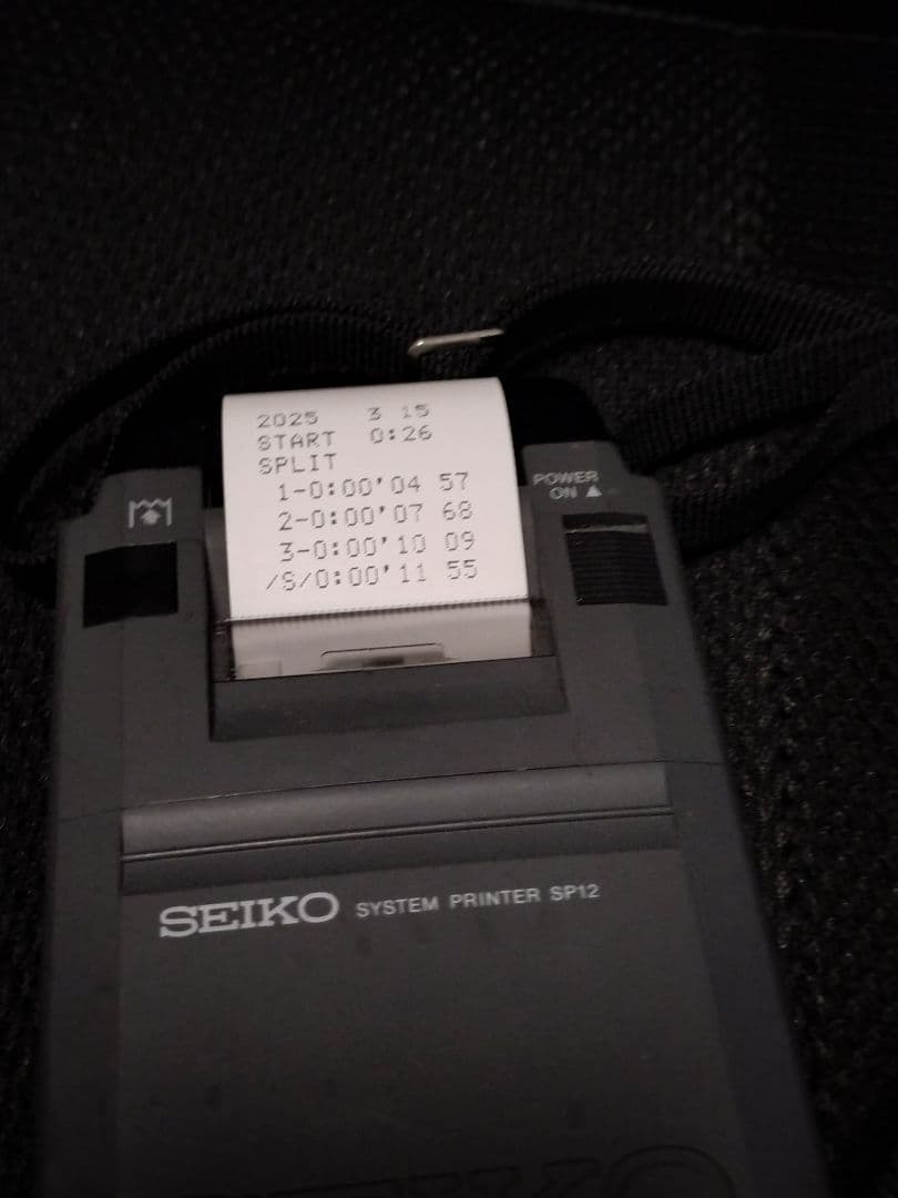 最終値下げ！SEIKO ストップウォッチ ＆ プリンター ＆ 感熱紙 セット