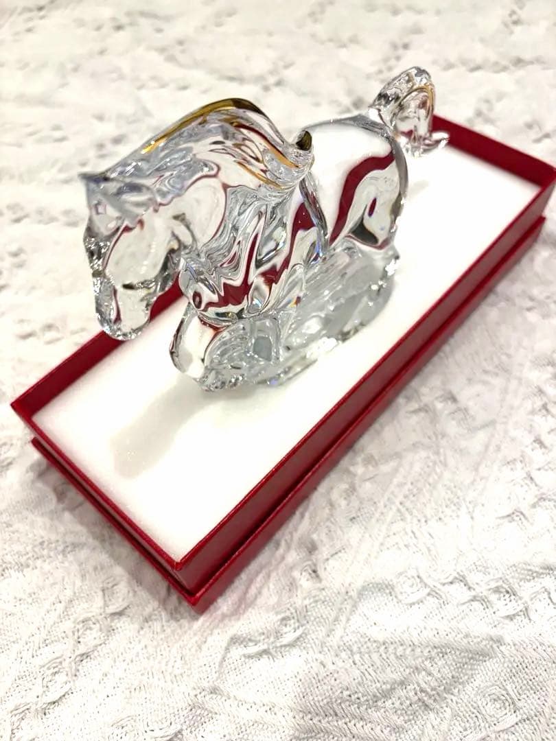 【未使用品】Baccarat 2026干支　馬ゴールド