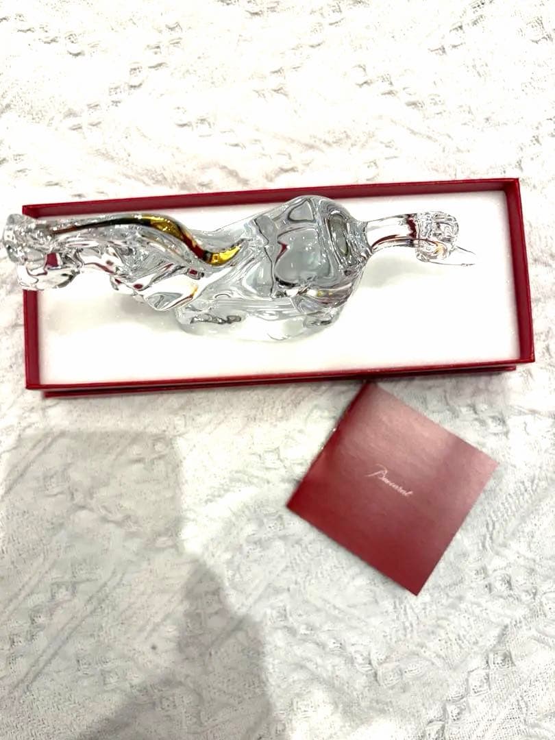 【未使用品】Baccarat 2026干支　馬ゴールド