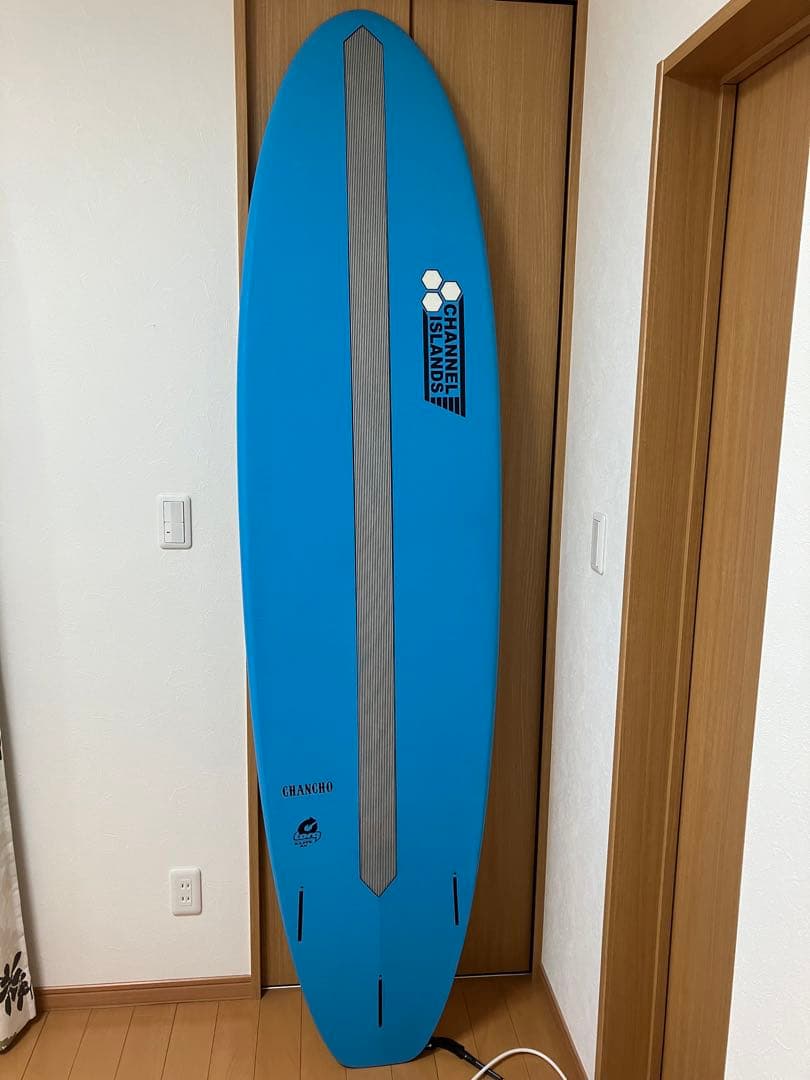 アルメリック トルク サーフボード チャンチョ 7.6 ケース、フィン、リーシュ