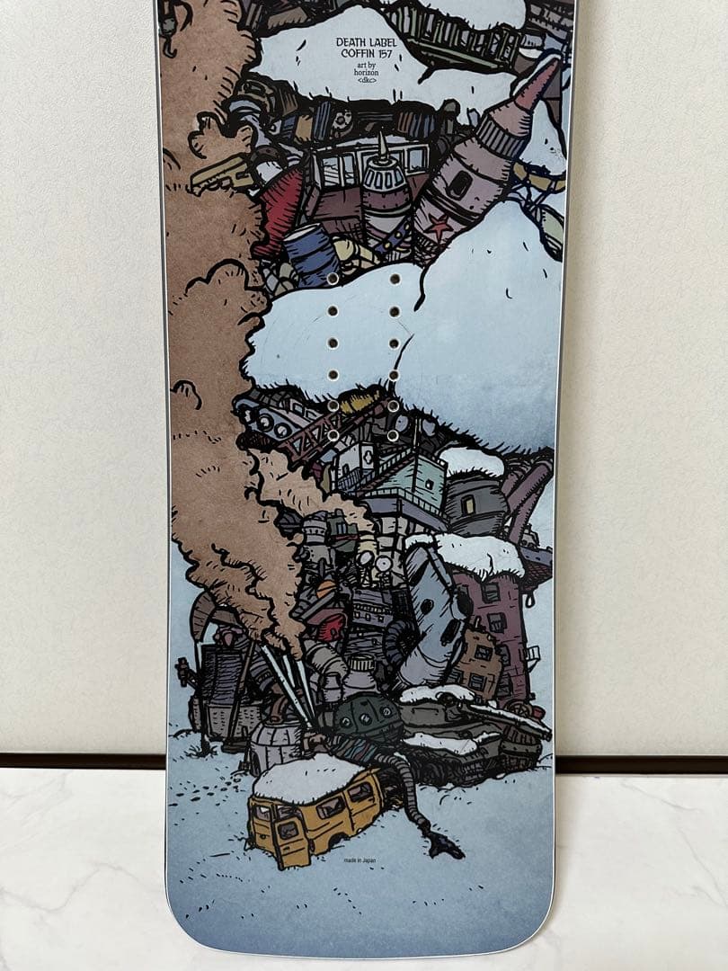値下げ中！DEATH LABEL COFFIN 157cm 定価121,000円