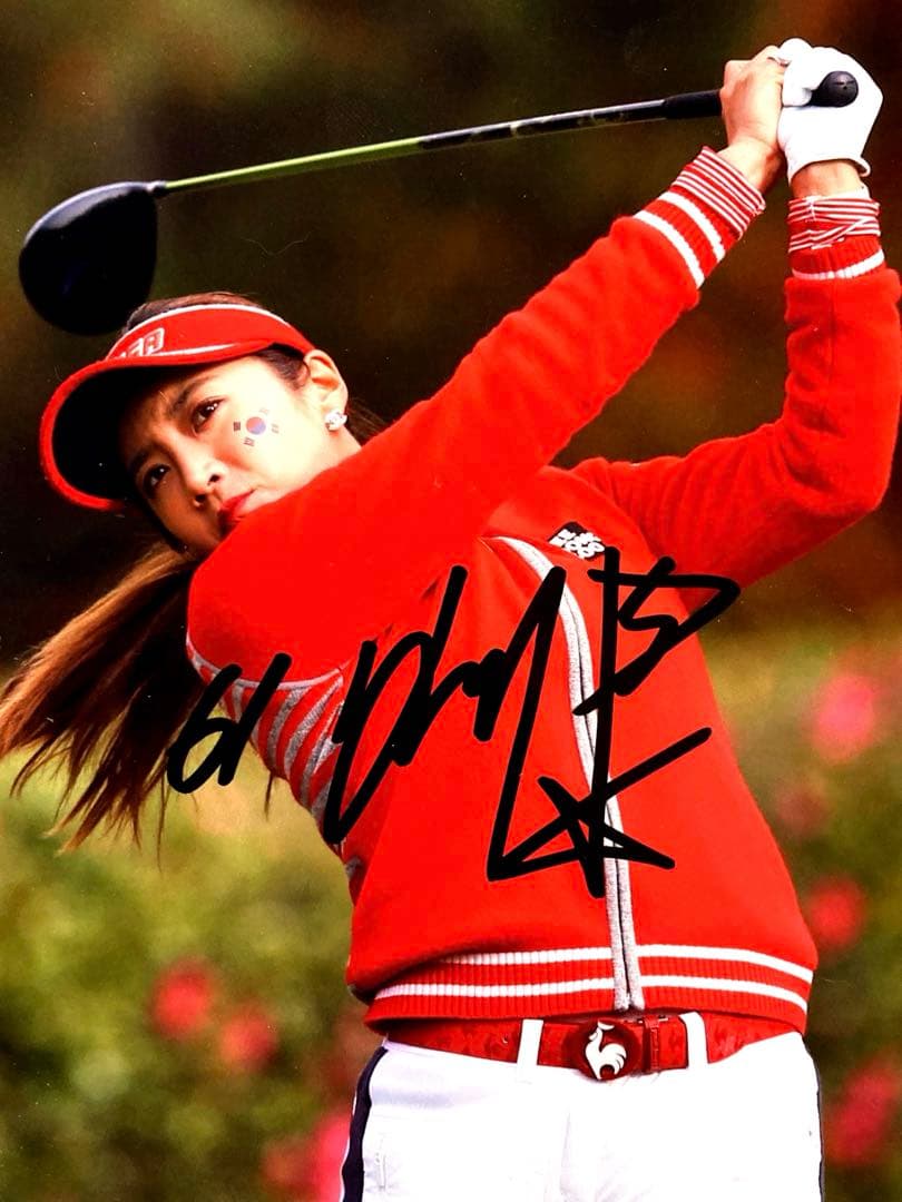 セール中…イボミ直筆サイン入り2Lサイズ写真…