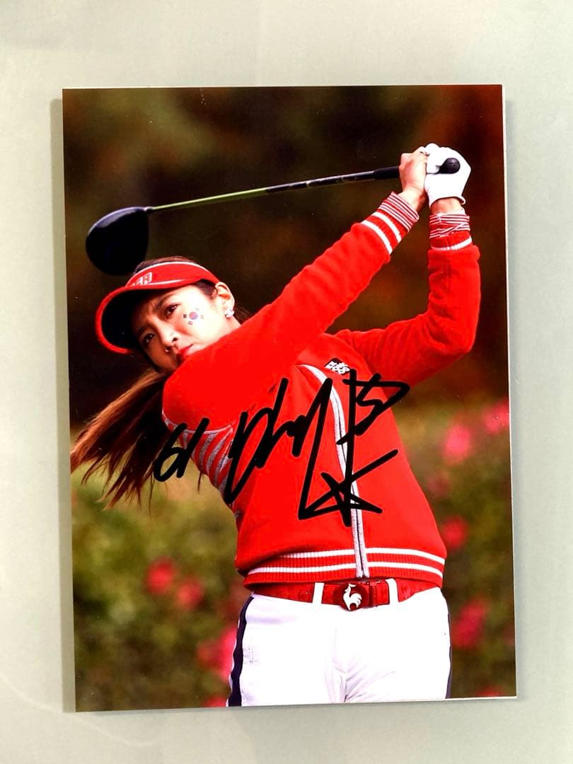 セール中…イボミ直筆サイン入り2Lサイズ写真…