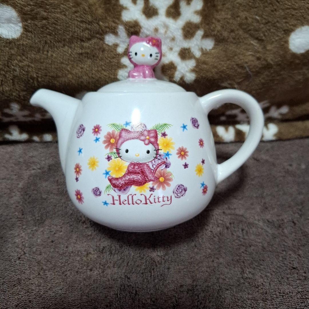 平成レトロ浜崎あゆみハローキティ ティーセット 陶器