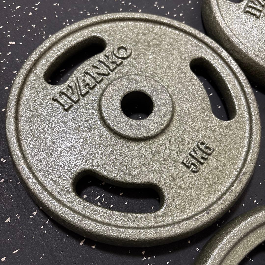 IVANKO ペイントEZグリッププレート 5kg 4枚セットΦ28mm ④