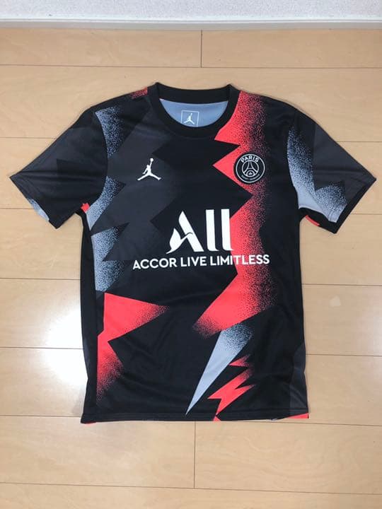 【未使用】パリ購入 PSG×JORDAN サッカー ユニフォーム M