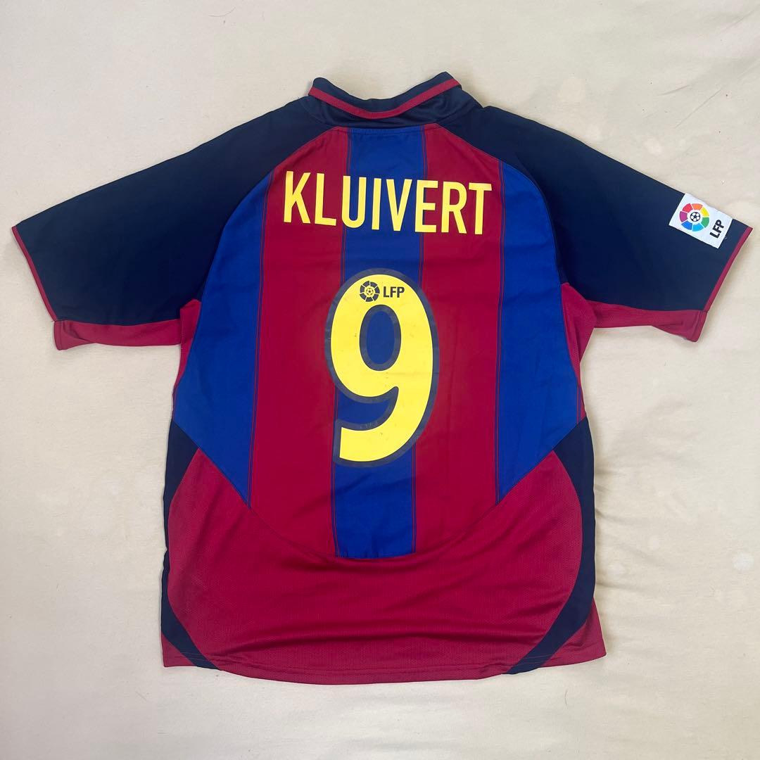03-04 FCバルセロナ ホームユニフォーム クライファート #9