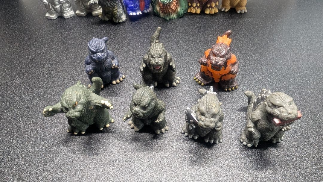 ゴジラ　指人形 セット