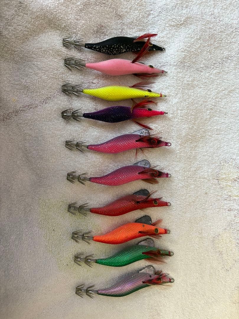 キーストン　夜焚　オモリグ　イカメタル　モンローエギ