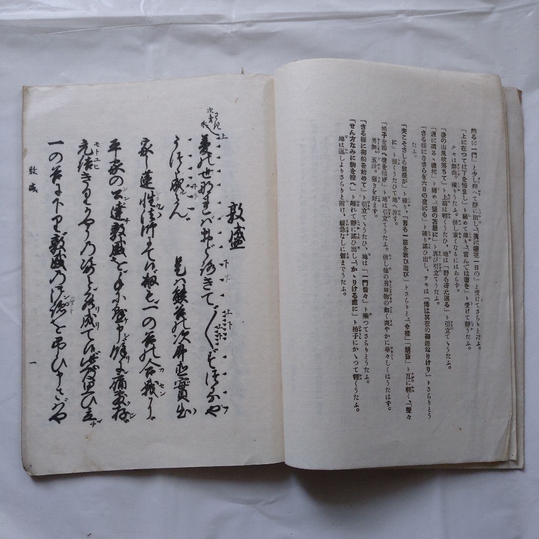 喜多流 喜多六平太 謡本 １５冊セット