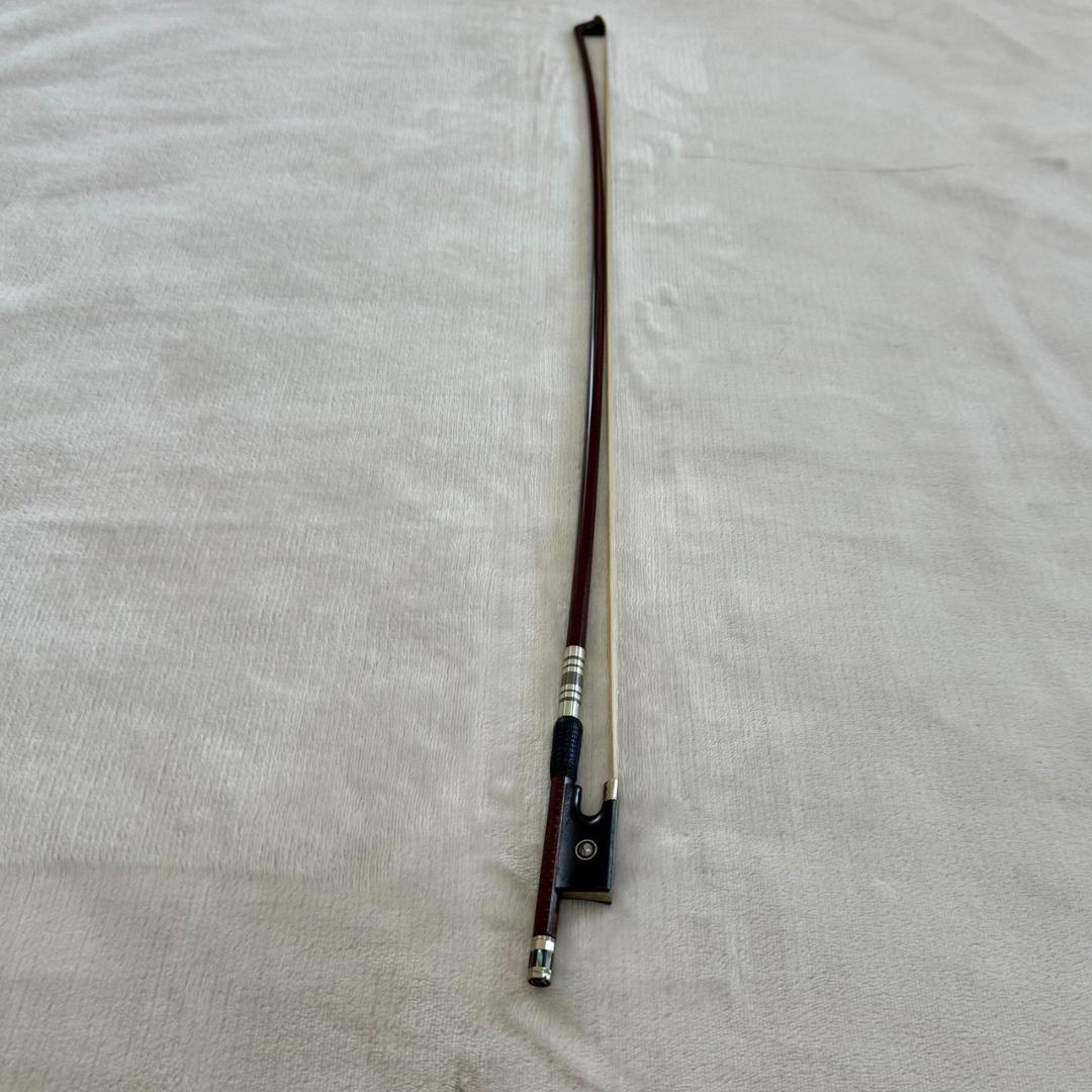 【新品未使用】バイオリン弓　ブレードカーボン（赤）4/4サイズ