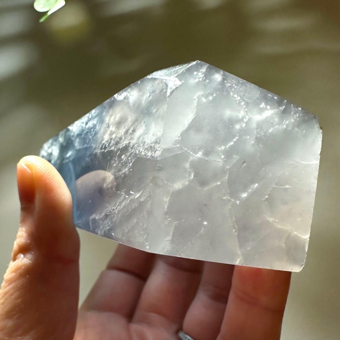 ことり　ブルーフローライトタワー346g ブルーアンバー　2セット