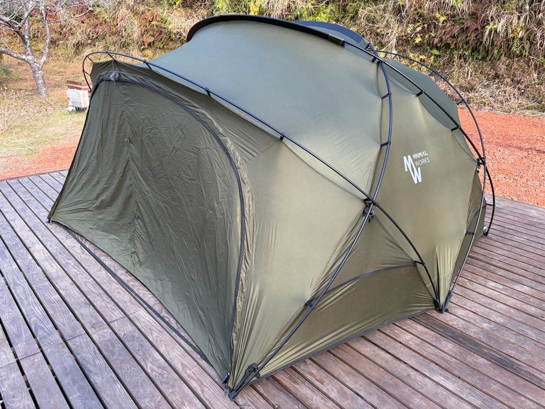 ミニマルワークス シェルターG メッシュドア2/TPUドア1/グランドシート付き