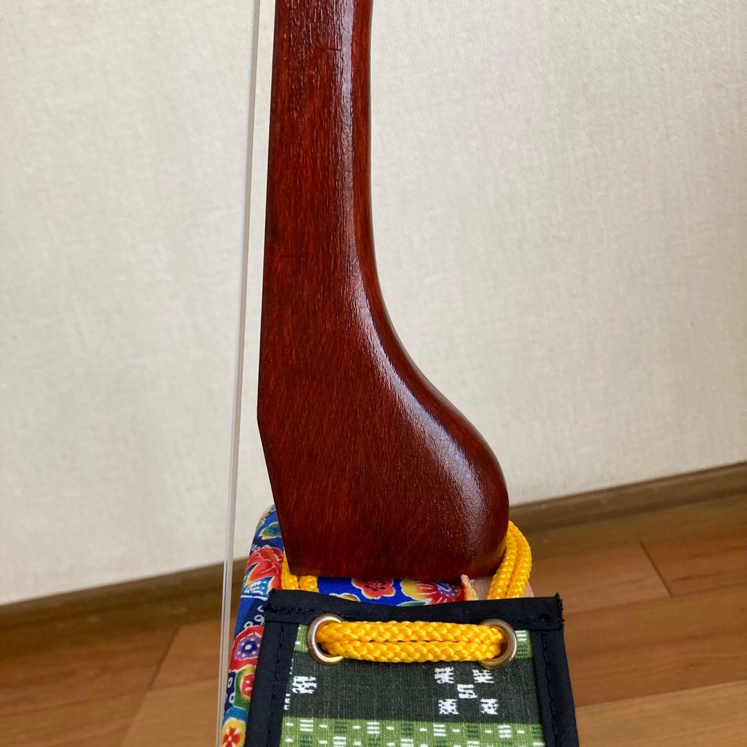 ウッド三線　ほぼ新品　美品　木製