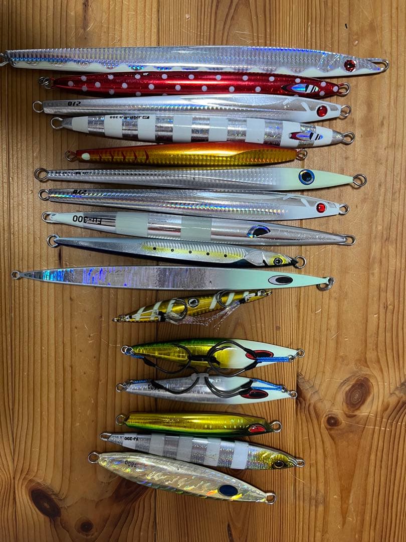 引退特価❗️ダイワ、メジャークラフト等　オフショア　ジグ16本セット