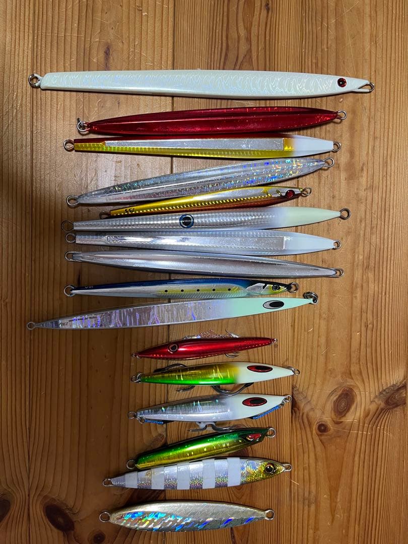 引退特価❗️ダイワ、メジャークラフト等　オフショア　ジグ16本セット