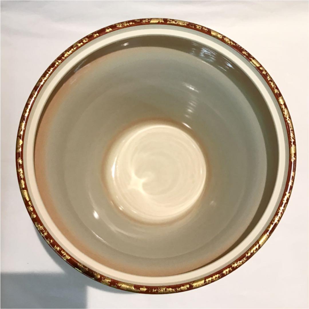 【茶道具】中村秋峰 仁清写末広唐子遊絵 水指