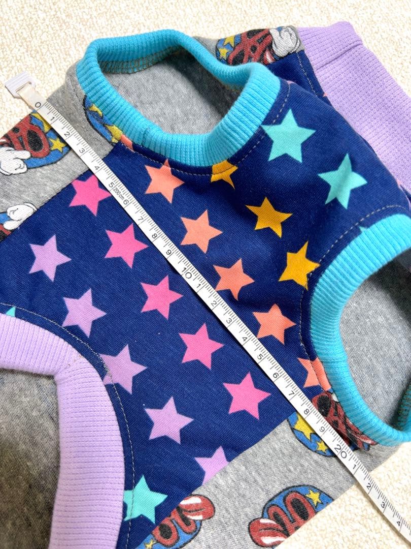 ●犬服●ハンドメイド 胴43 NO.598