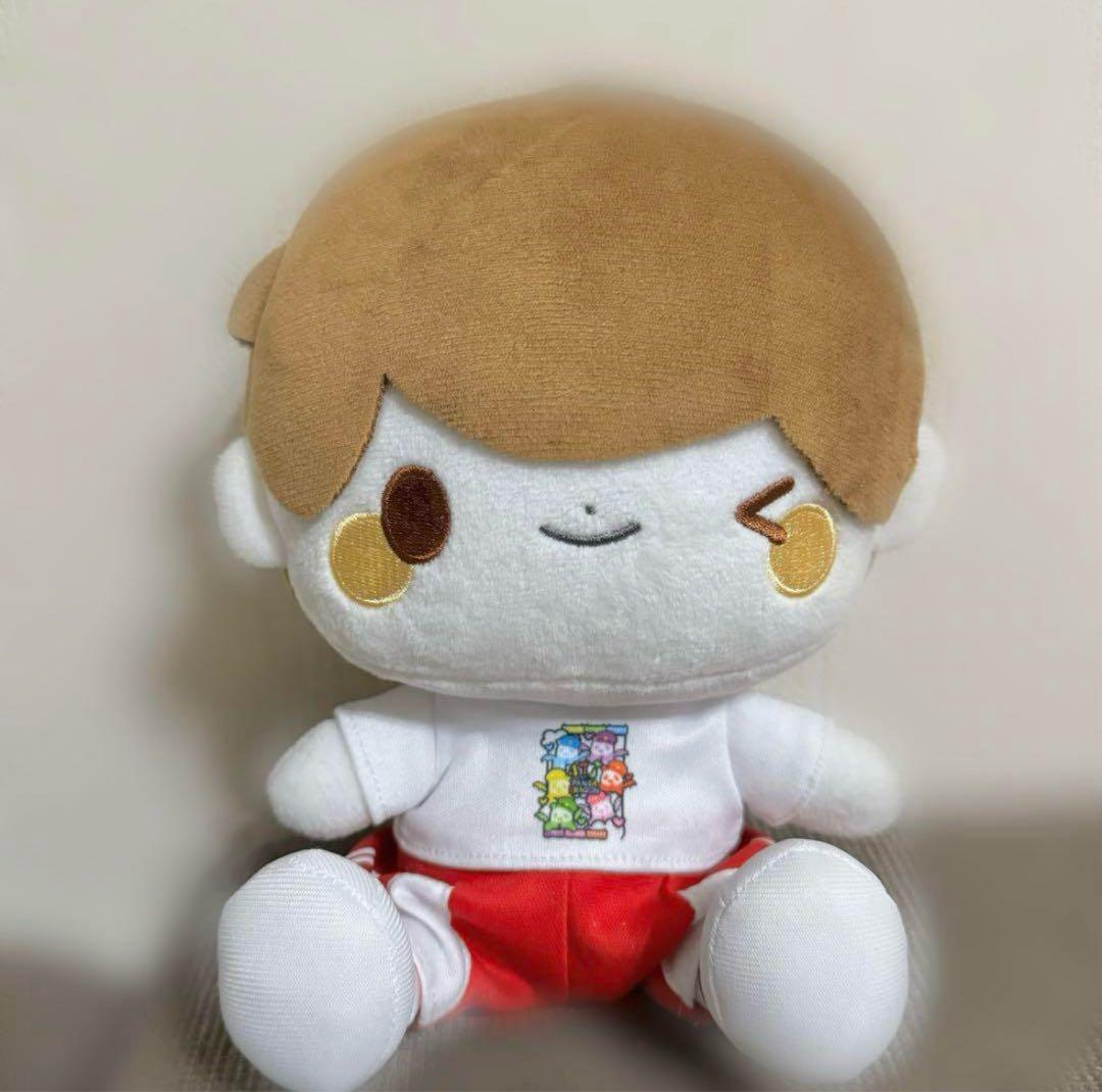 パンダドラゴン ぱっち アクスタ 落書き チェキ ハピカ 2L ぬいぐるみ