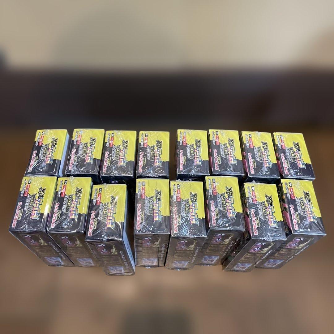 シュリンク付き16BOX ポケモンカードゲーム MEGAドリームEX