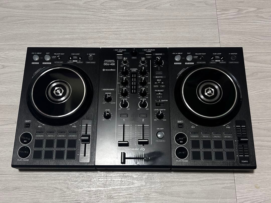 Pioneer DJ DDJ-400 ヘッドフォン付き