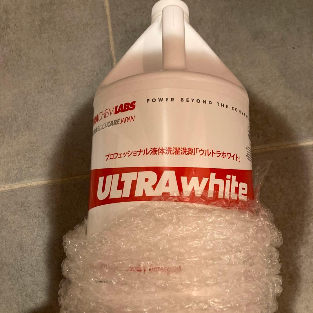 ウルトラホワイト 洗剤 新品未使用 3.78l
