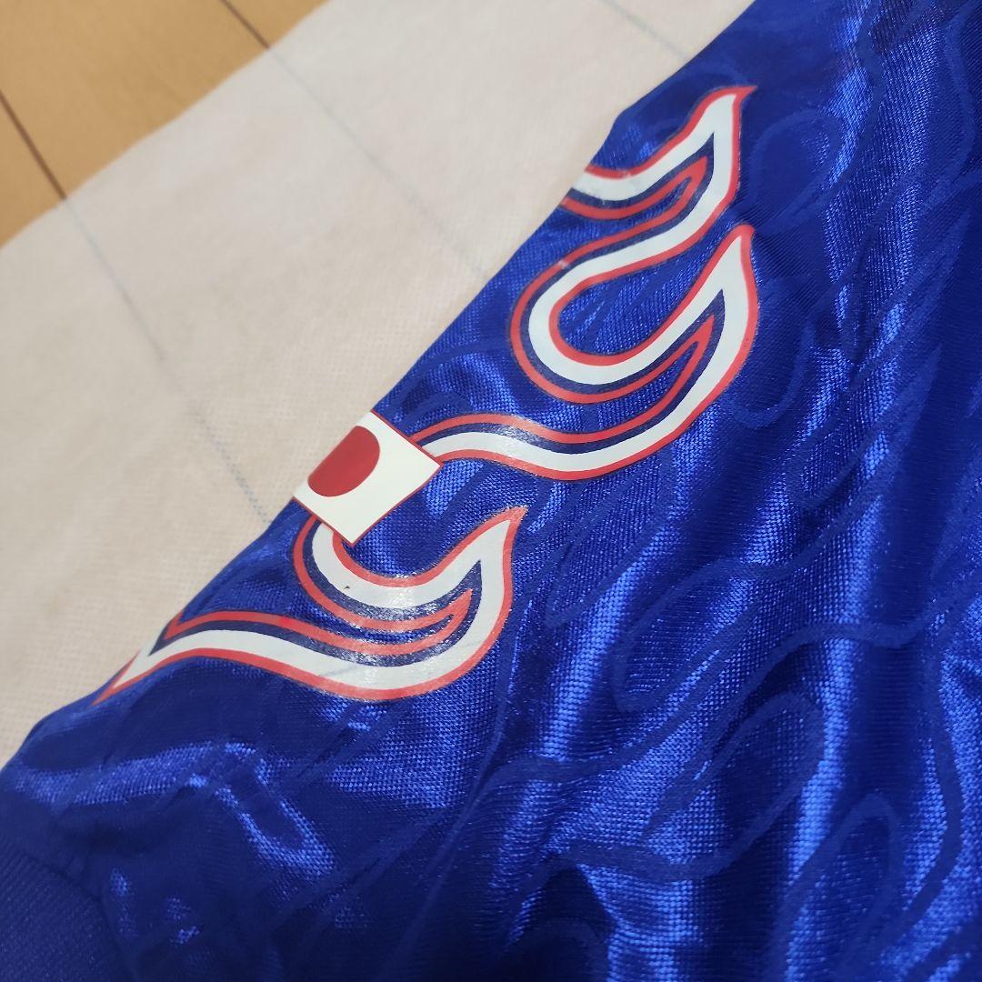 n*8様 98W杯 日本代表 炎 長袖ユニフォーム 中田英寿 #8 新品未使用タ