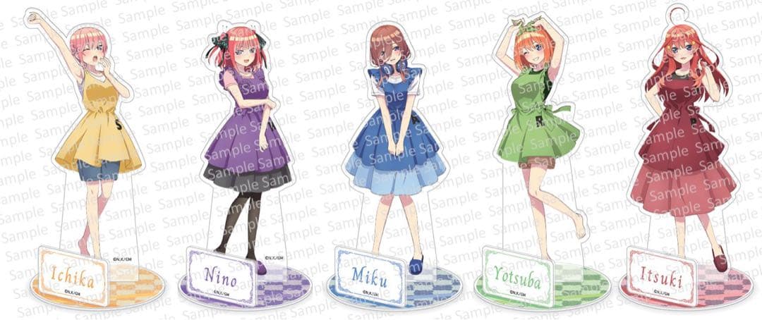 五等分の花嫁　シャープ　コラボアクスタ　中野一花