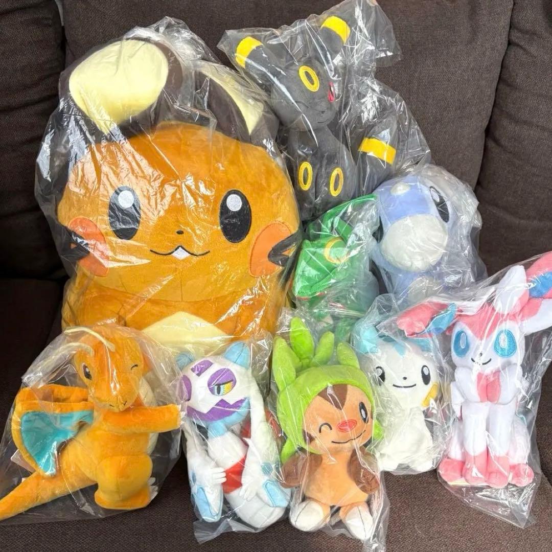 ポケットモンスター　ポケモン　ぬいぐるみ　9体セット