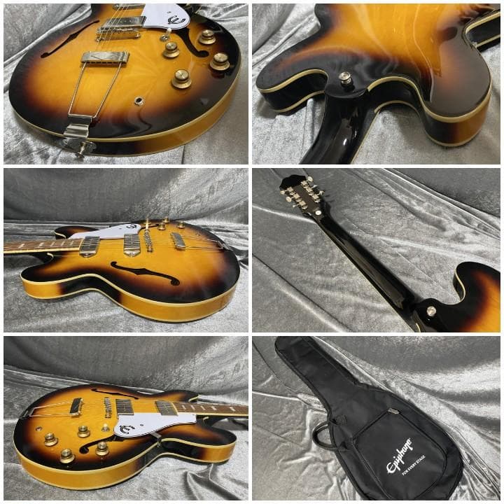 ★美品 2022年製 Epiphone CASINO カジノ セミアコ定番の名器