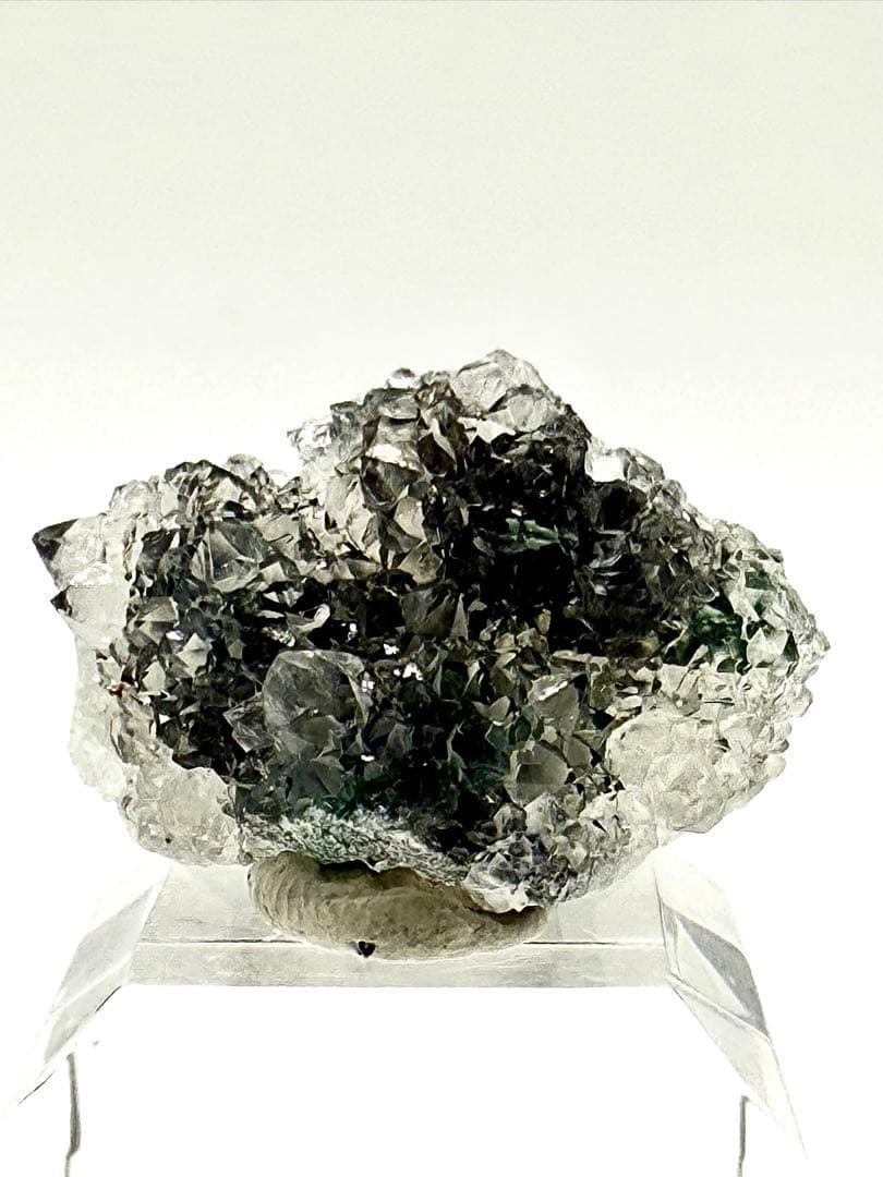 マラカイト　イン　クォーツ　原石　鉱物　標本　天然石　石