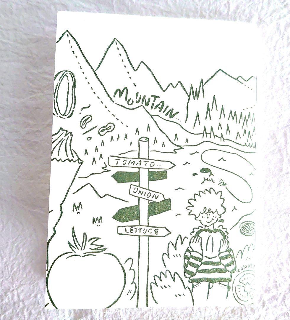 トラベラーズノート モスバーガー コラボ パスポートサイズ