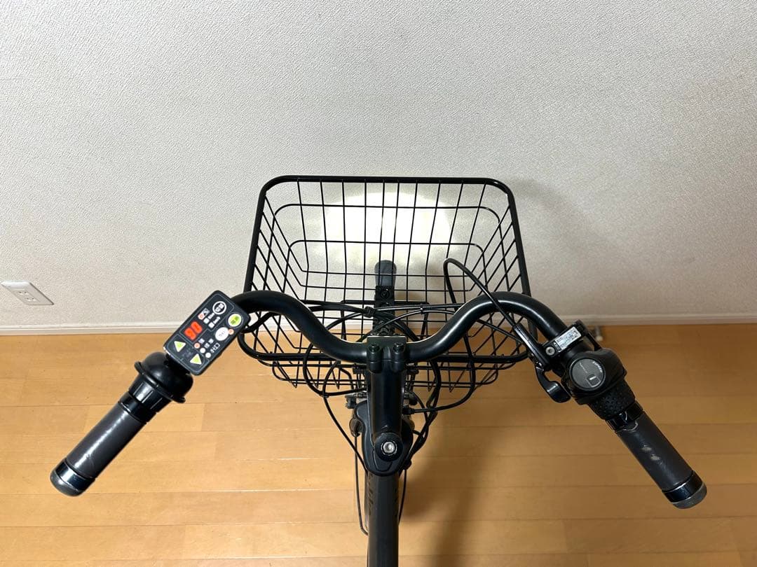 電動自転車　横浜　ブリヂストン　ビッケ　20インチ 前後タイヤ新品　子供乗せ