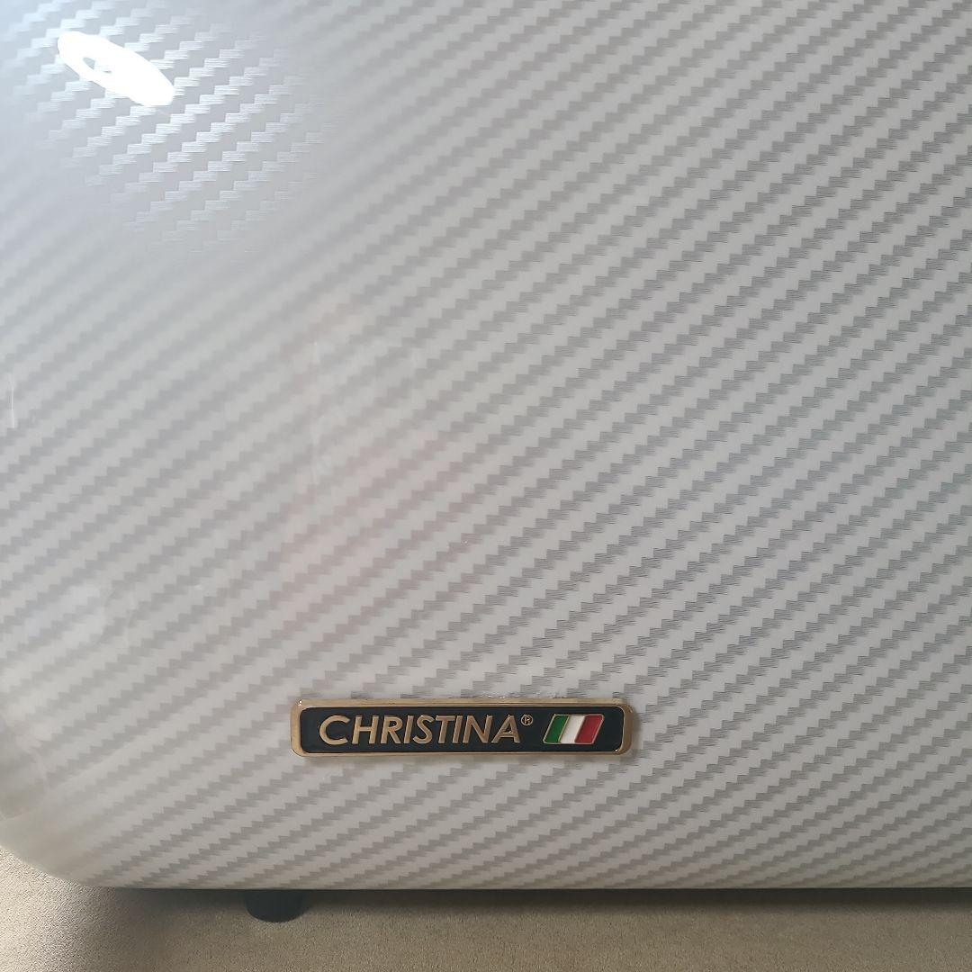 CHRISTINA バイオリンケース ホワイト カーボンファイバー　4/4