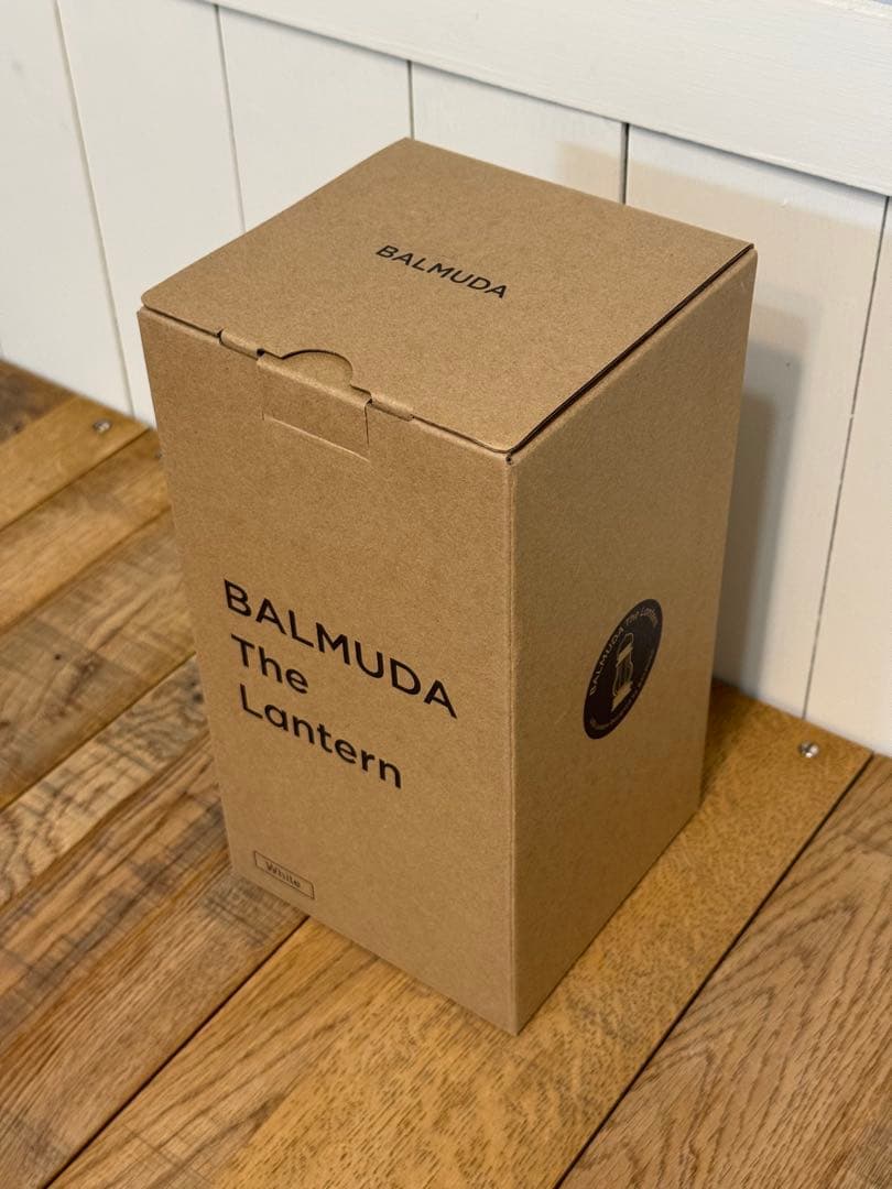 新品 バルミューダThe Lantern ホワイトL02A-WH