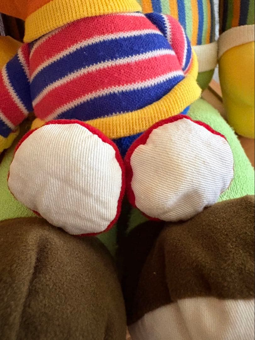 セサミストリート　ぬいぐるみ　ヴィンテージ