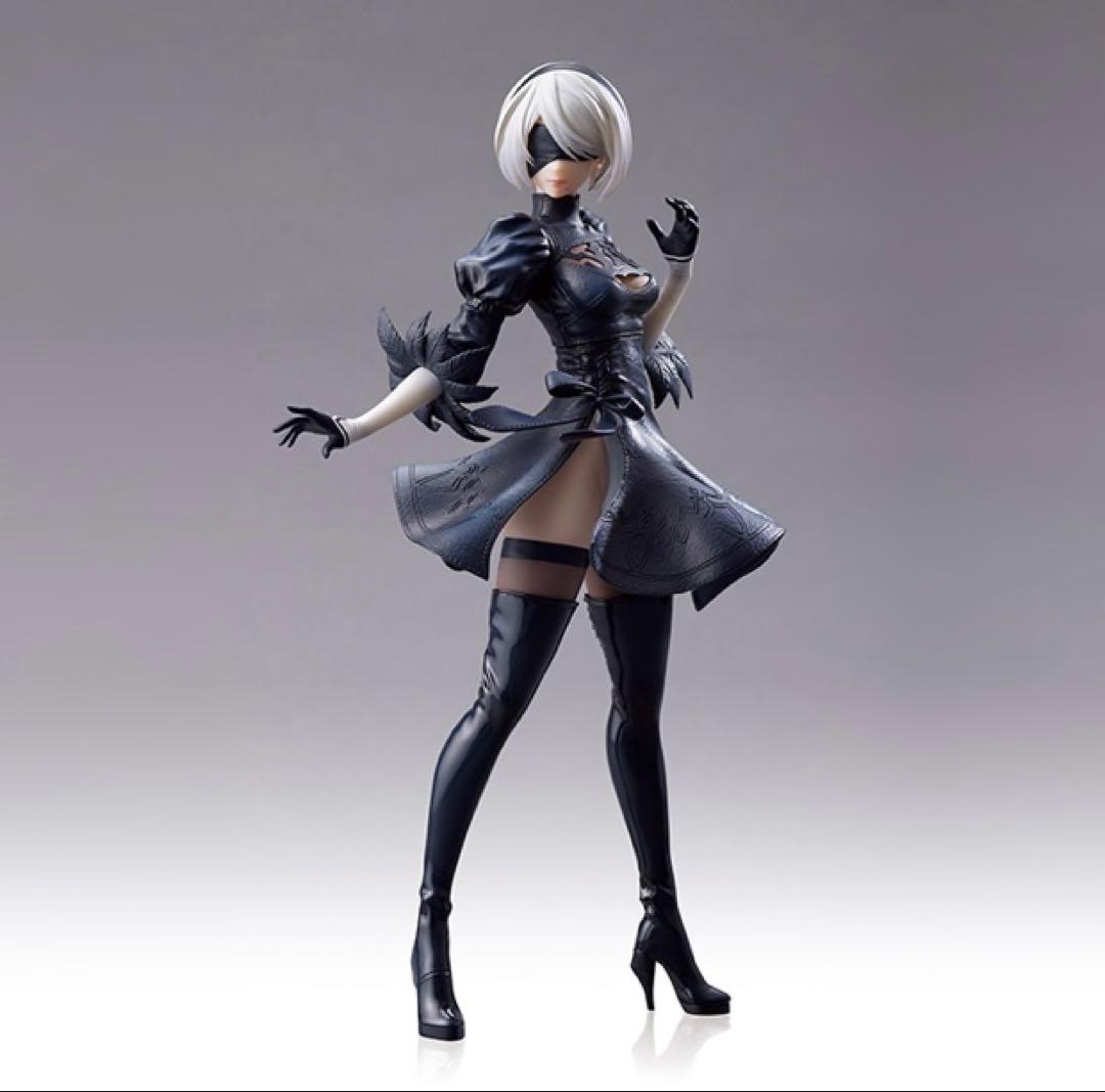 ニーアオートマタ　 2B A2 9S ヨルハ 放送記念くじ フィギュア4体セット