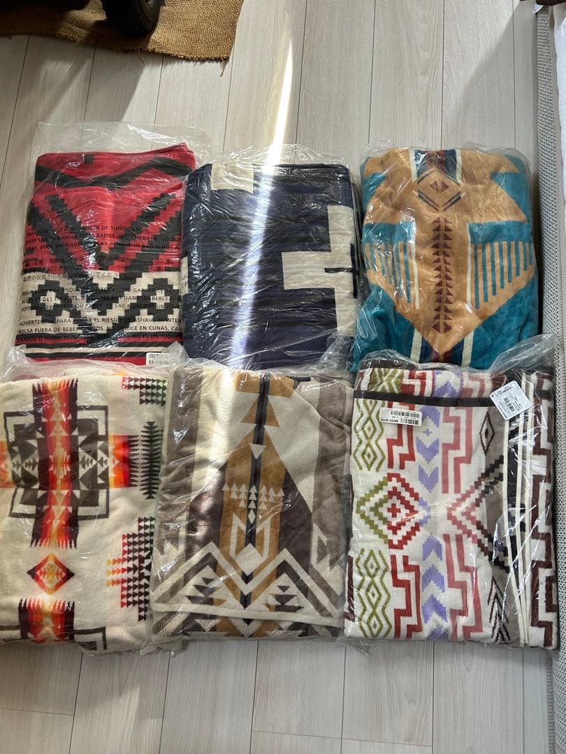 未使用　PENDLETON ペンドルトン ブランケット 大判 ビーチタオルセット