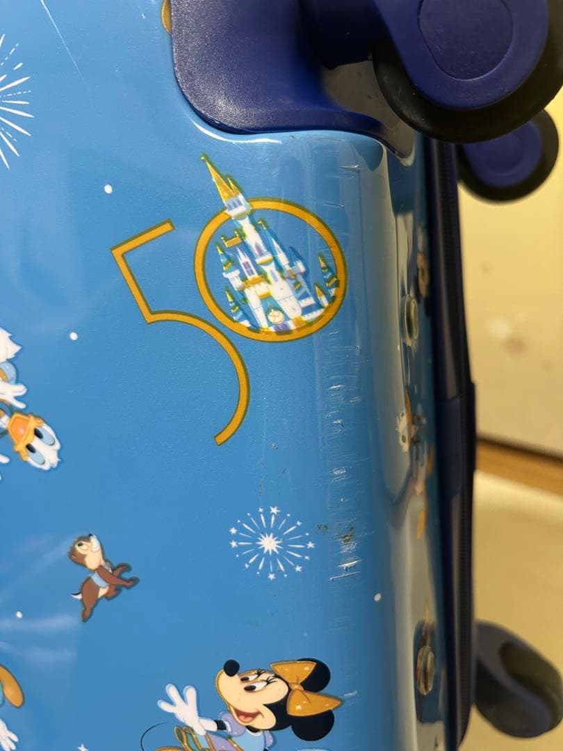 ディズニー スーツケース 50周年