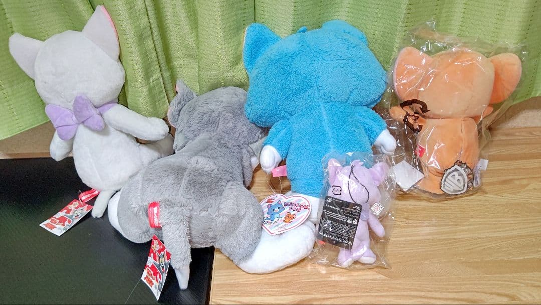 【タグ付き】トムとジェリー　ぬいぐるみセット
